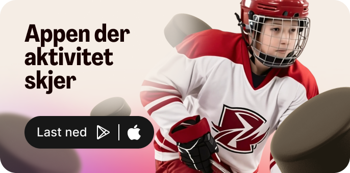 Appen der aktivitet skjer - Last ned på Google Play og App Store